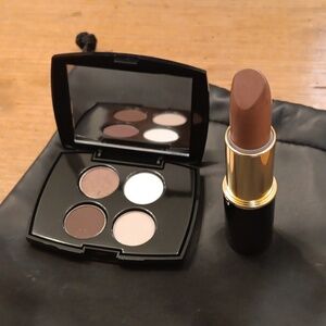 Lancolm Lipstick COQUETTE And Eyeshadow,